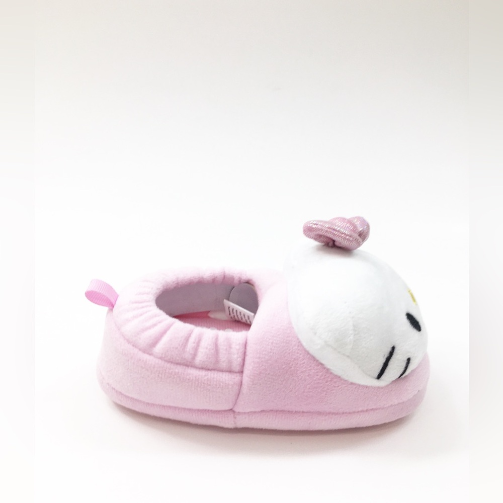 Hello Kitty by Sanrio Girls Slippers Cute Shoes Slip On Pink 7-8 ( 1AQ)